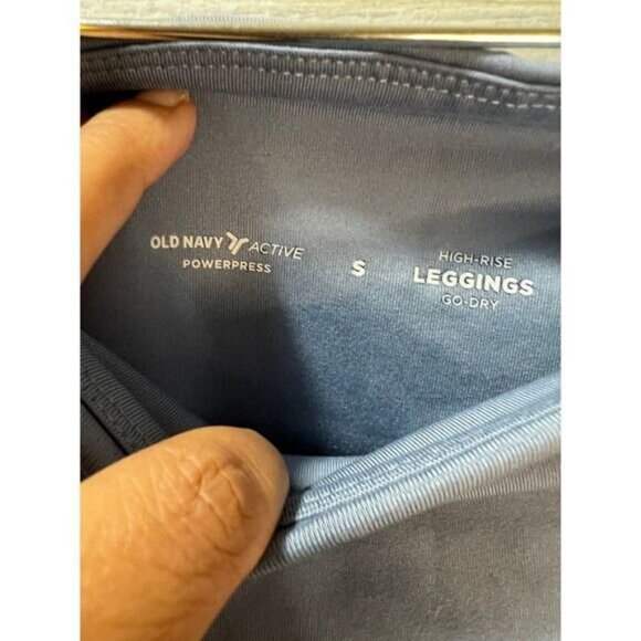 OLD NAVY Active Powerpress High Rise Leggings Small - Picture 4 of 4